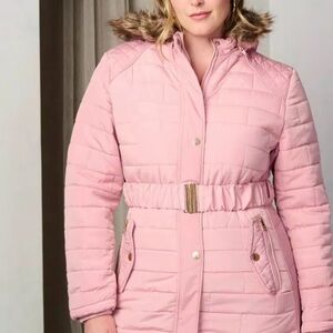 Ring The Alarm Plus  Size Puffer Jacket